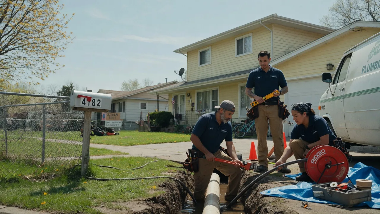 Gas Line Repair in Oak Creek, WI near me
